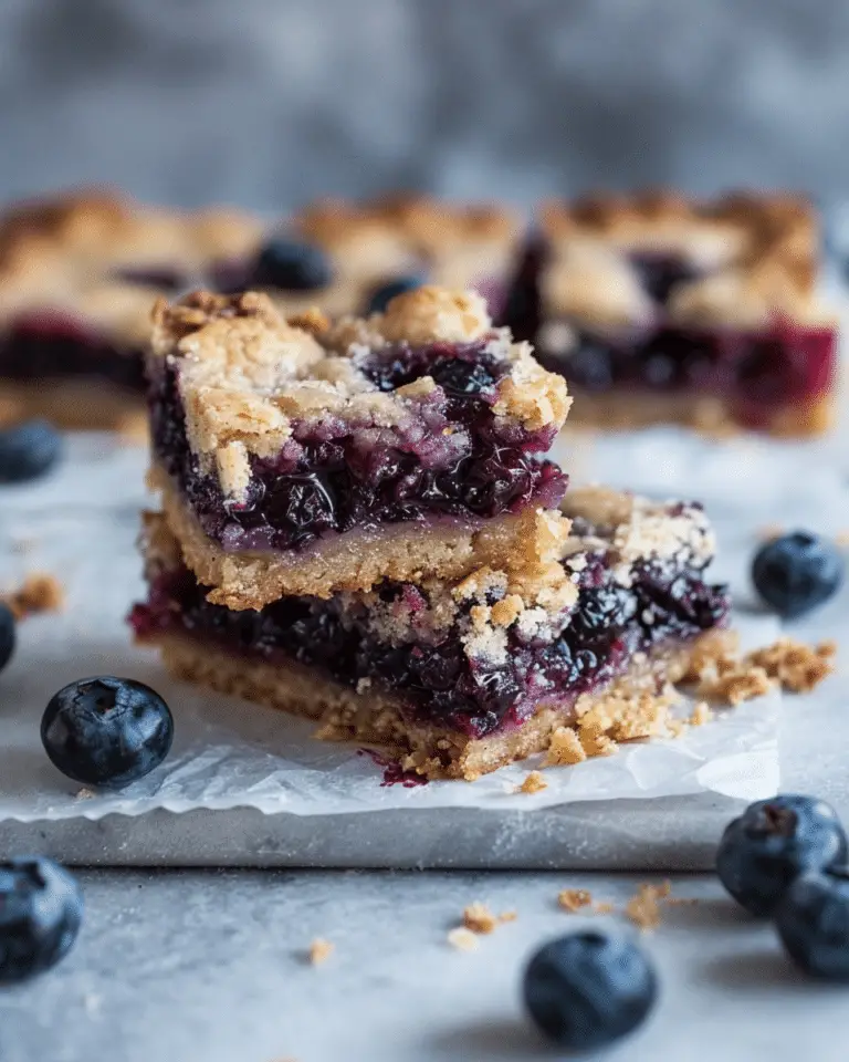 Blueberry Pie Bars