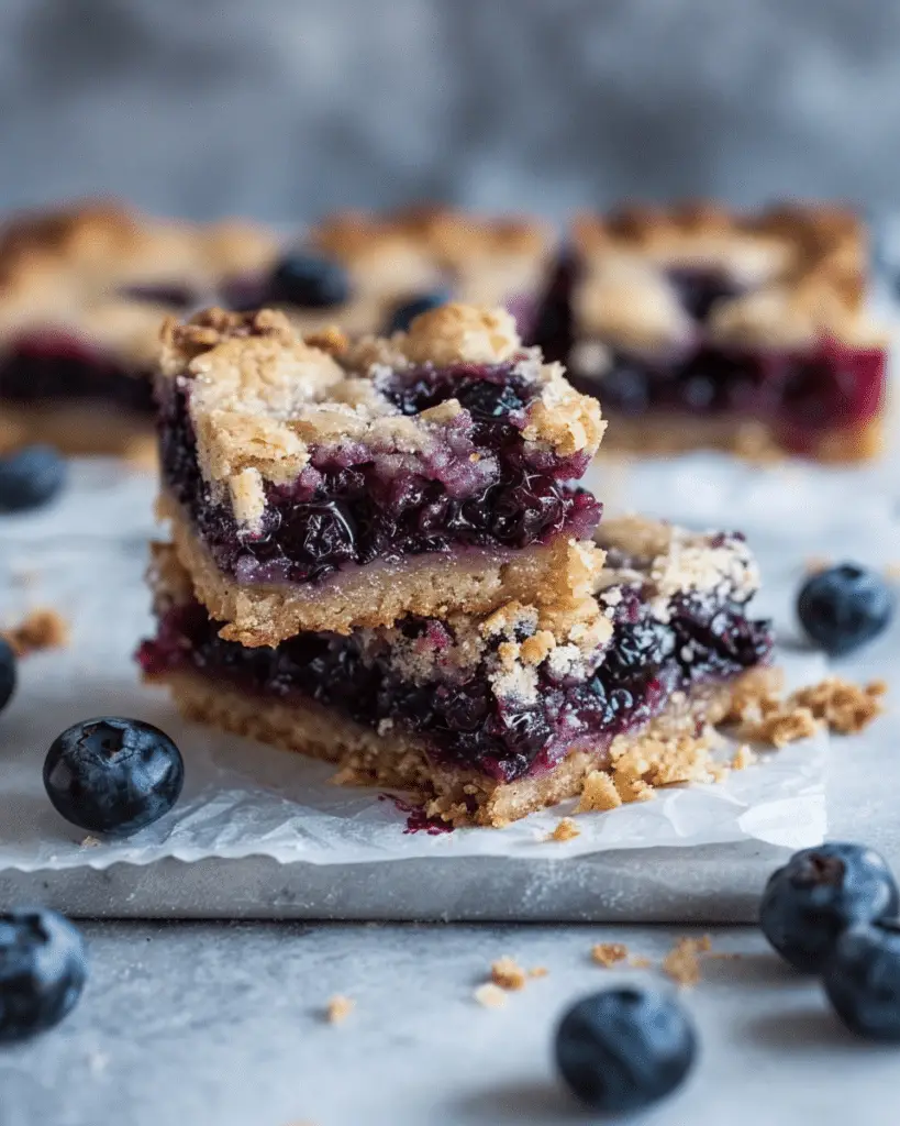 Blueberry Pie Bars
