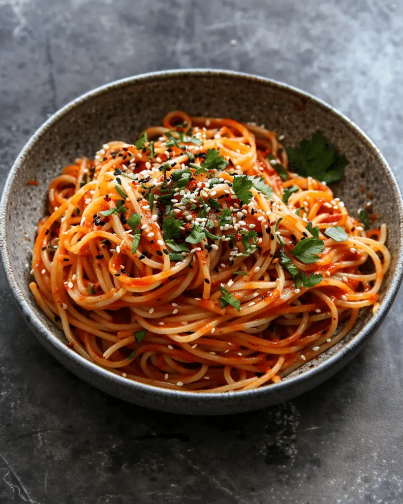 Gochujang Pasta Recipe