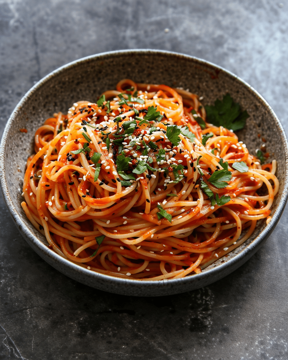 Gochujang Pasta Recipe