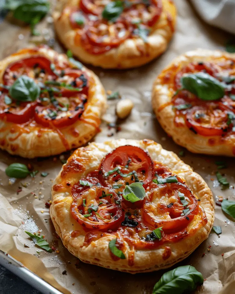 Pizza Puff Pastry Tarts