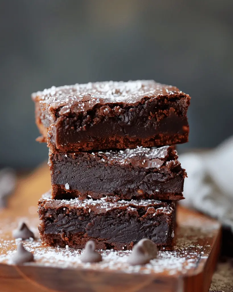 Fudgy Coconut Flour Brownies