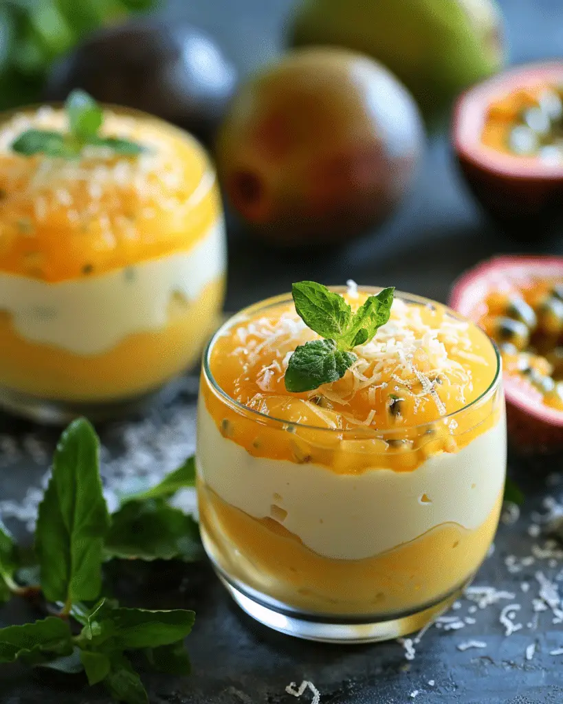 Passion Fruit Mousse
