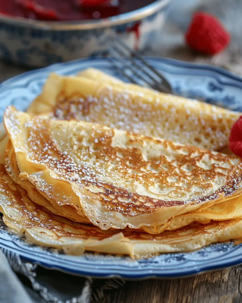 Gluten Free Swedish Pancakes | Homemade Thin Swedish Crepes