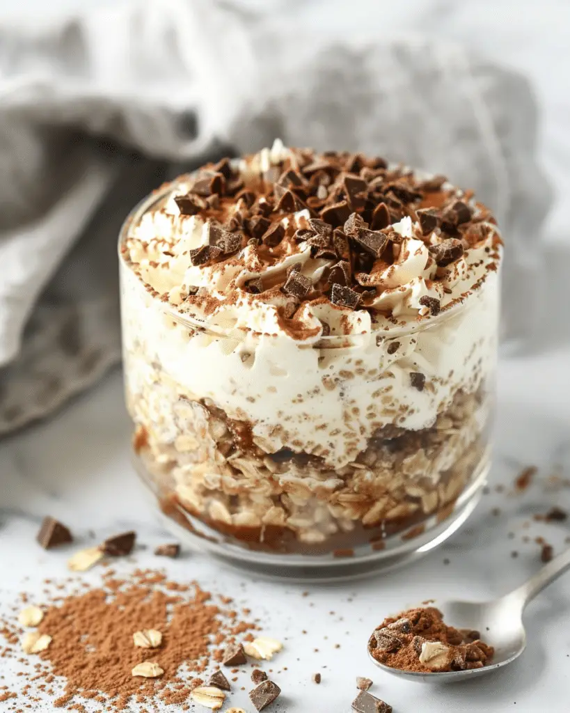 Tiramisu Overnight Oats