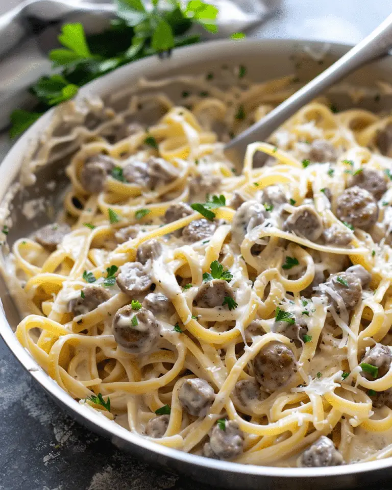 Creamy Sausage Pasta Recipe