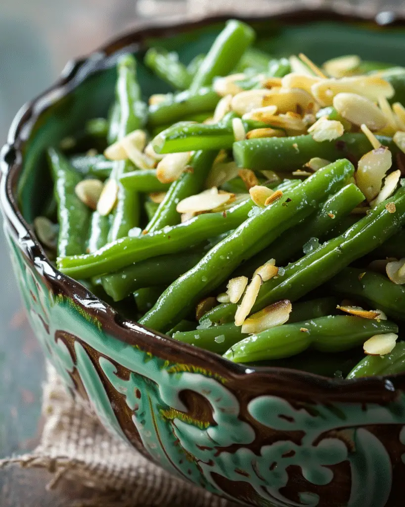 Green Beans Almondine