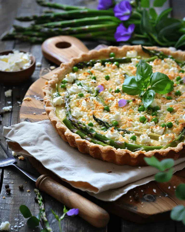 Best  Asparagus and Goat Cheese Tart
