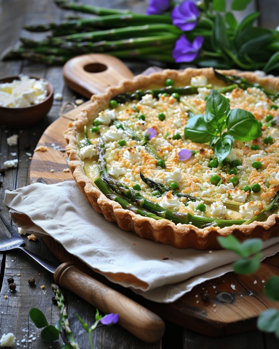Best  Asparagus and Goat Cheese Tart