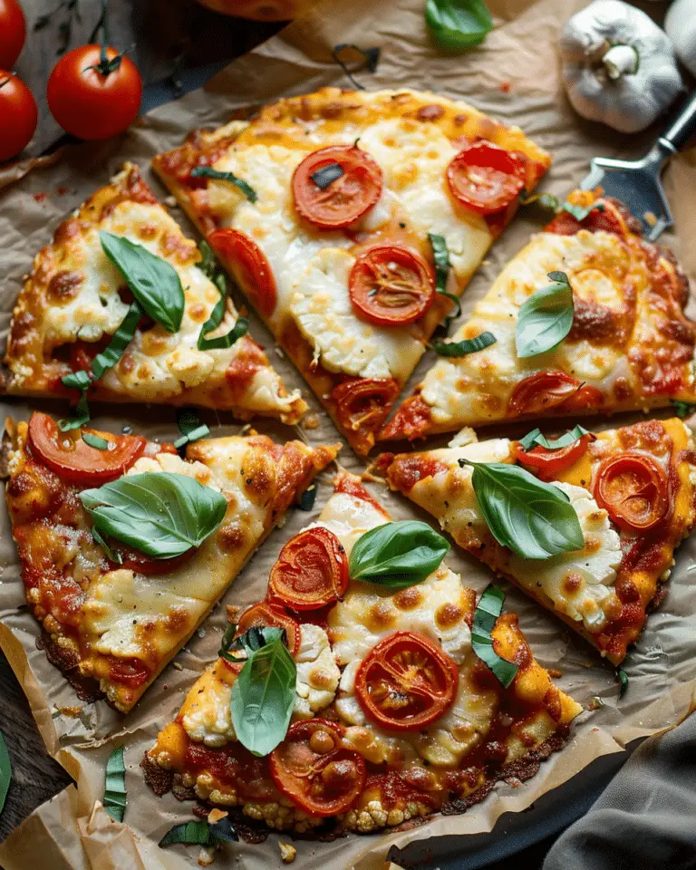 Cauliflower Pizza Crust