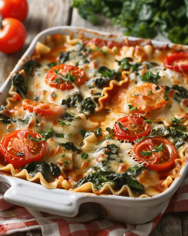 Creamy Spinach and Tomato Bowties Recipe
