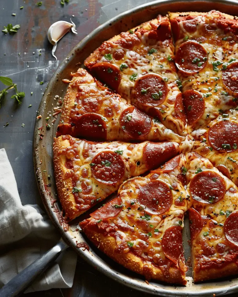 Deep Dish Pizza