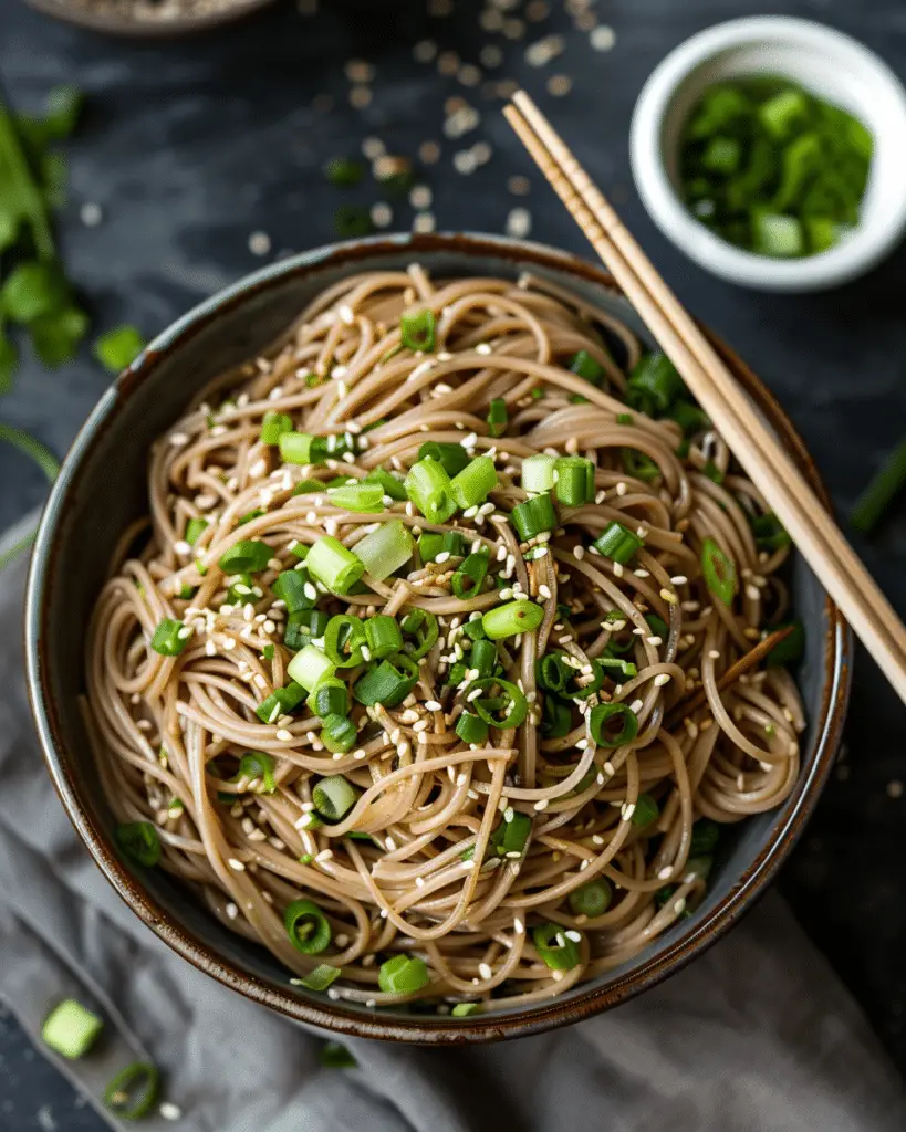 Best  Sesame Soba Noodles