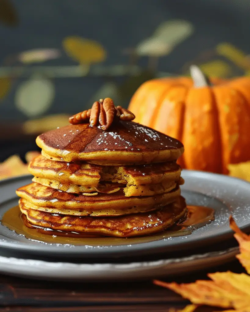 Easy Pumpkin Pancakes