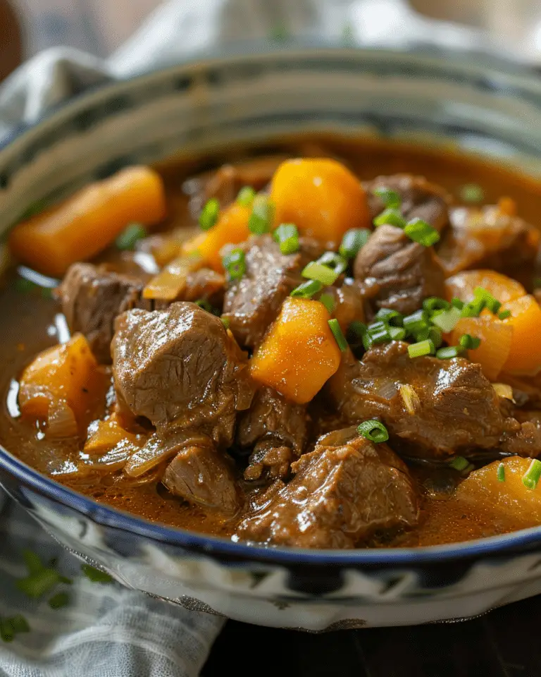 Mechado (Filipino Beef Stew)