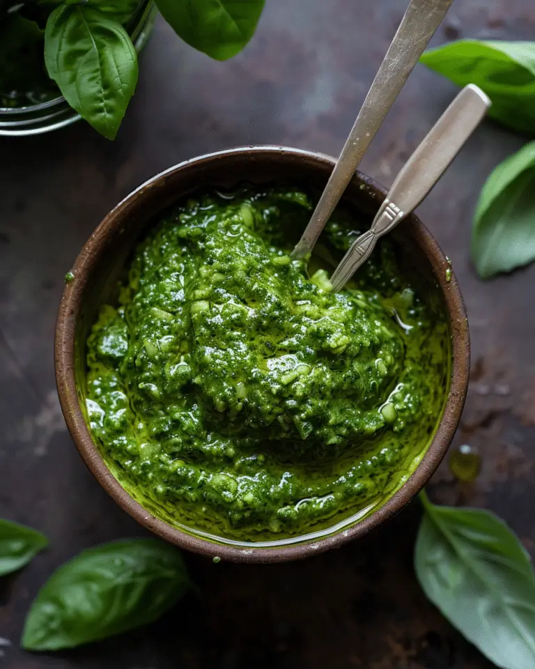 Easy Vegan Pesto