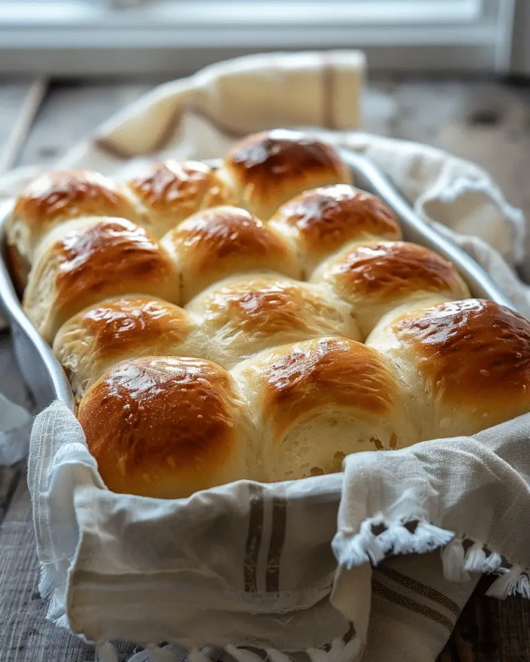 Easy Homemade Dinner Rolls