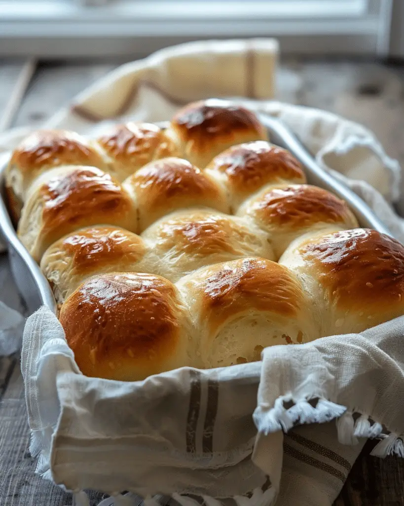 Easy Homemade Dinner Rolls