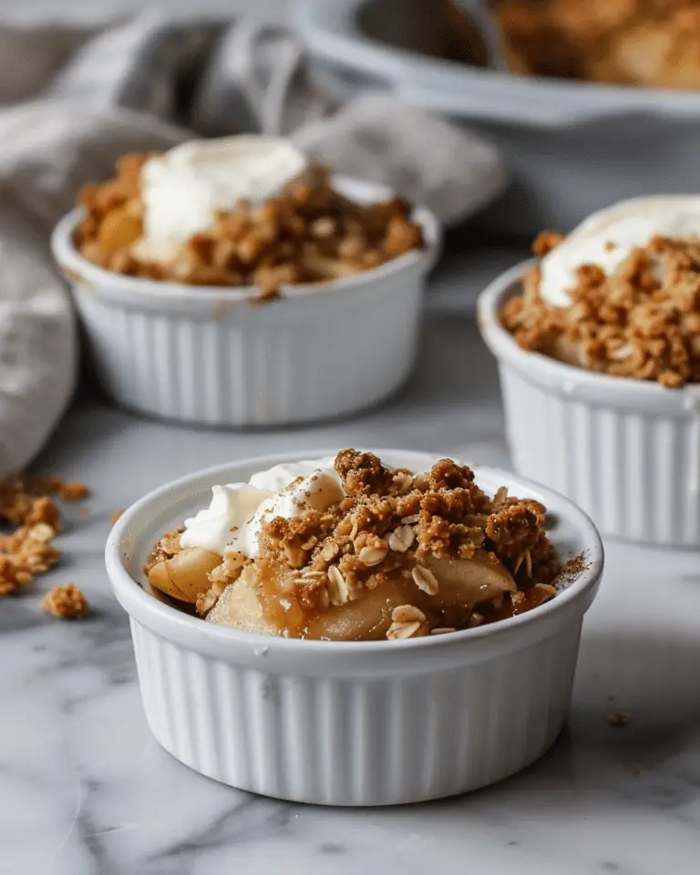 Healthy Apple Crumble