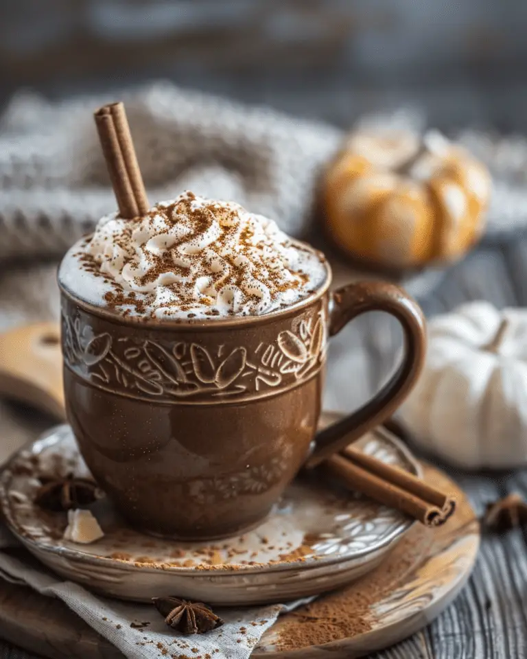 Pumpkin Spice Hot Chocolate