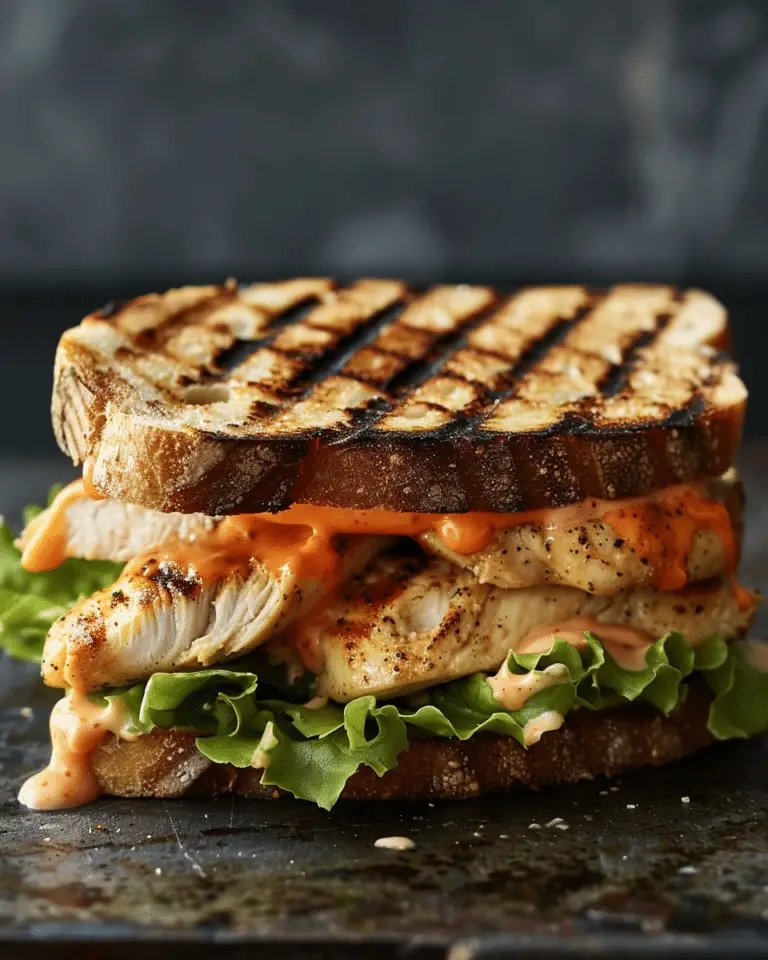 Grilled Chicken Sandwich with Chipotle Aioli