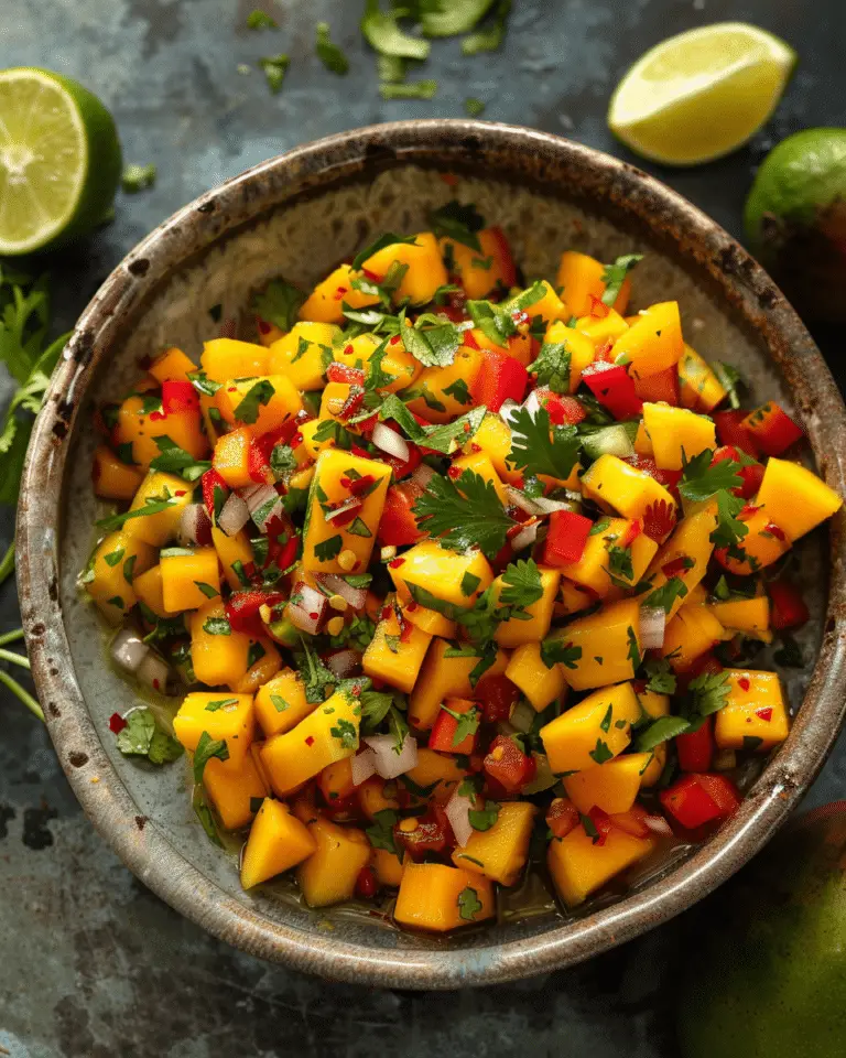 Easy Mango Salsa
