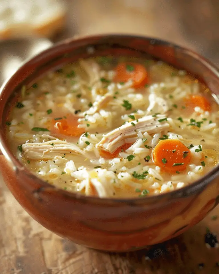 Chicken and Rice Soup Recipe