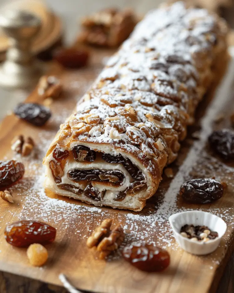 Dates and Dry Fruit Roll