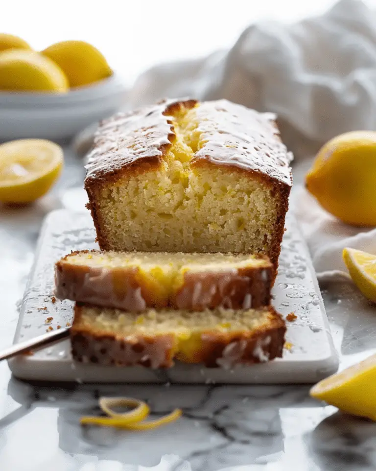 Vegan Lemon Bread