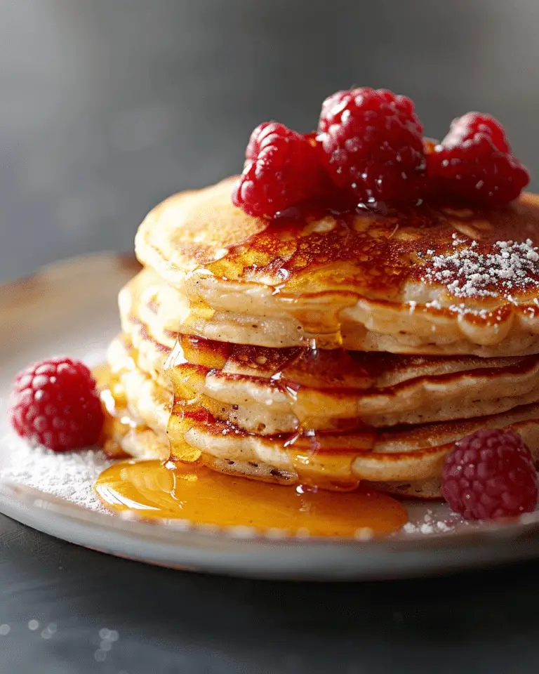 Fluffy Oat Pancakes