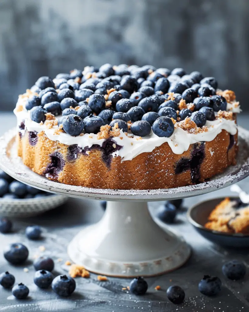 Blueberry Coffee Cake Recipe