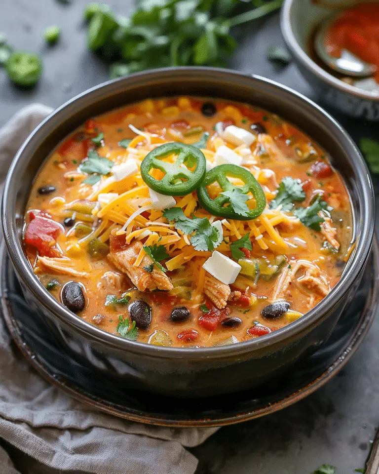 Chicken Enchilada Chili (Easy Cafe Zupas Copycat Recipe)