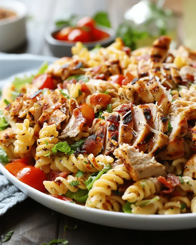 Chicken BLT Pasta Salad