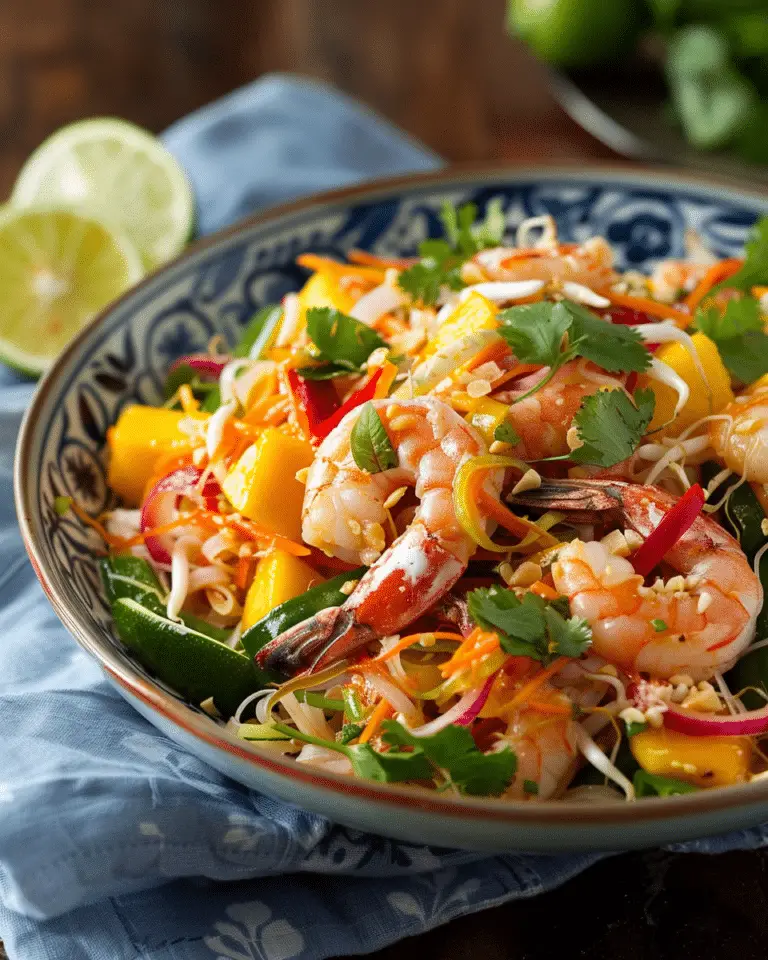 Thai Prawn Mango Salad