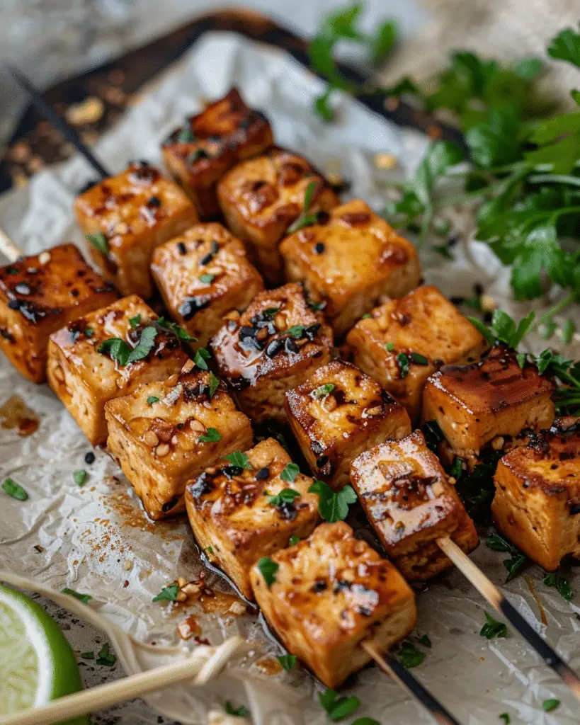 Tofu Skewers