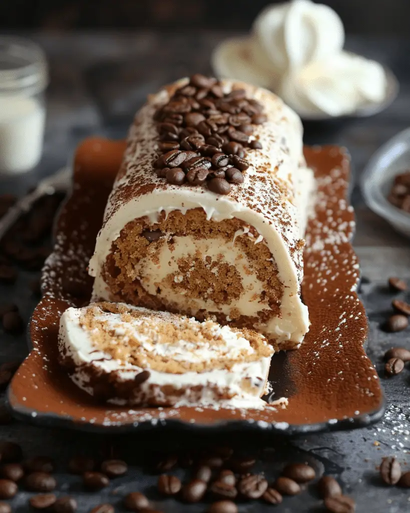 Coffee Swiss Roll