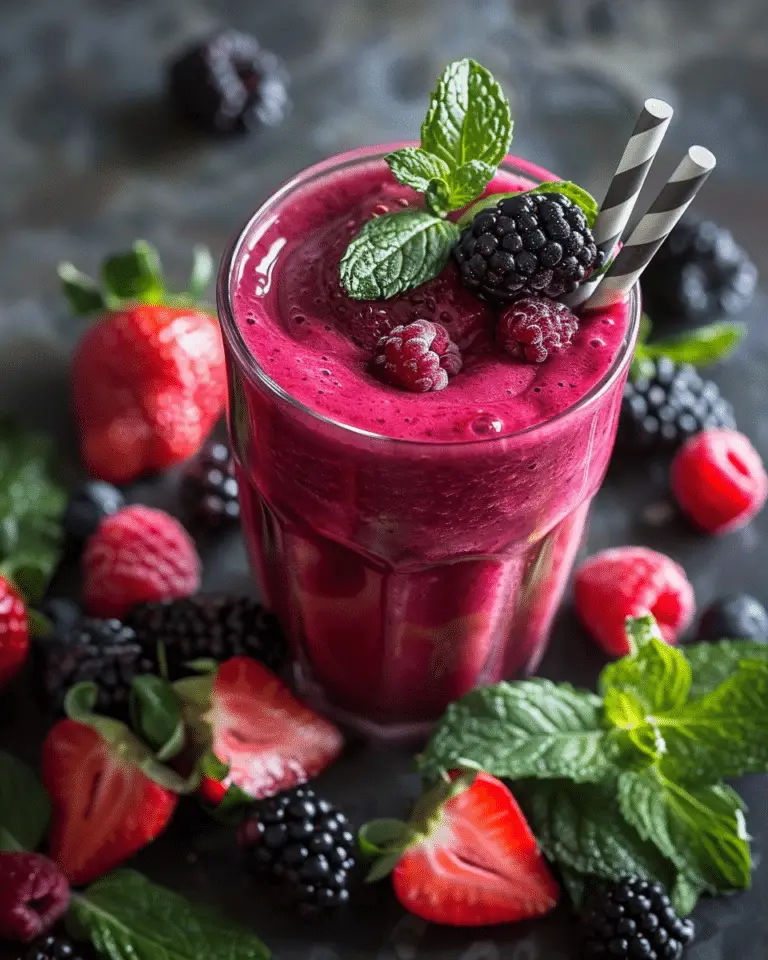 Berry Protein Smoothie