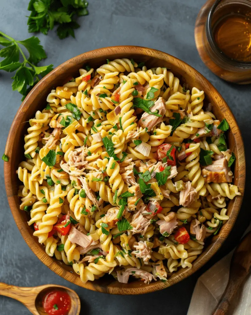 The Best Tuna Pasta Salad