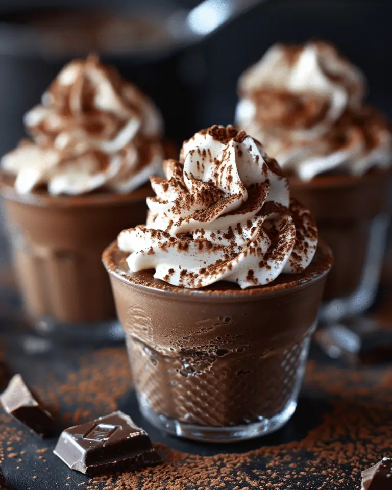Chocolate Mousse Cups