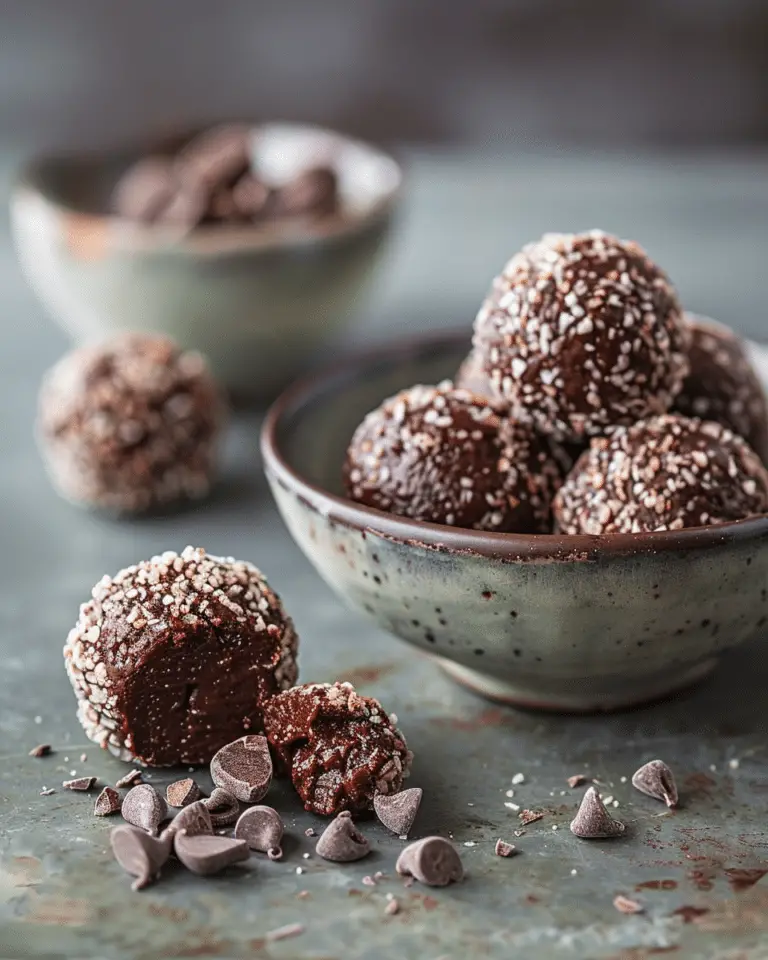 Chocolate Protein Balls