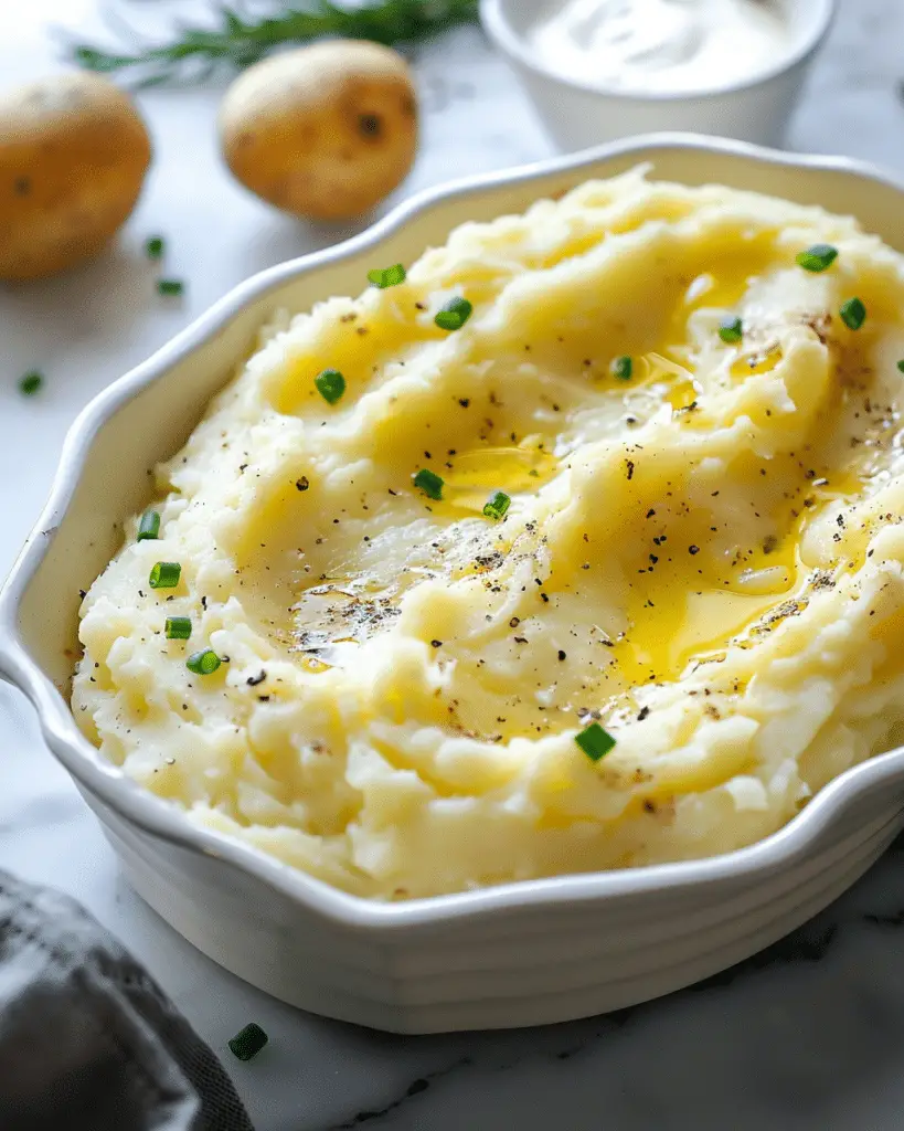 Simple Creamy Mashed Potatoes