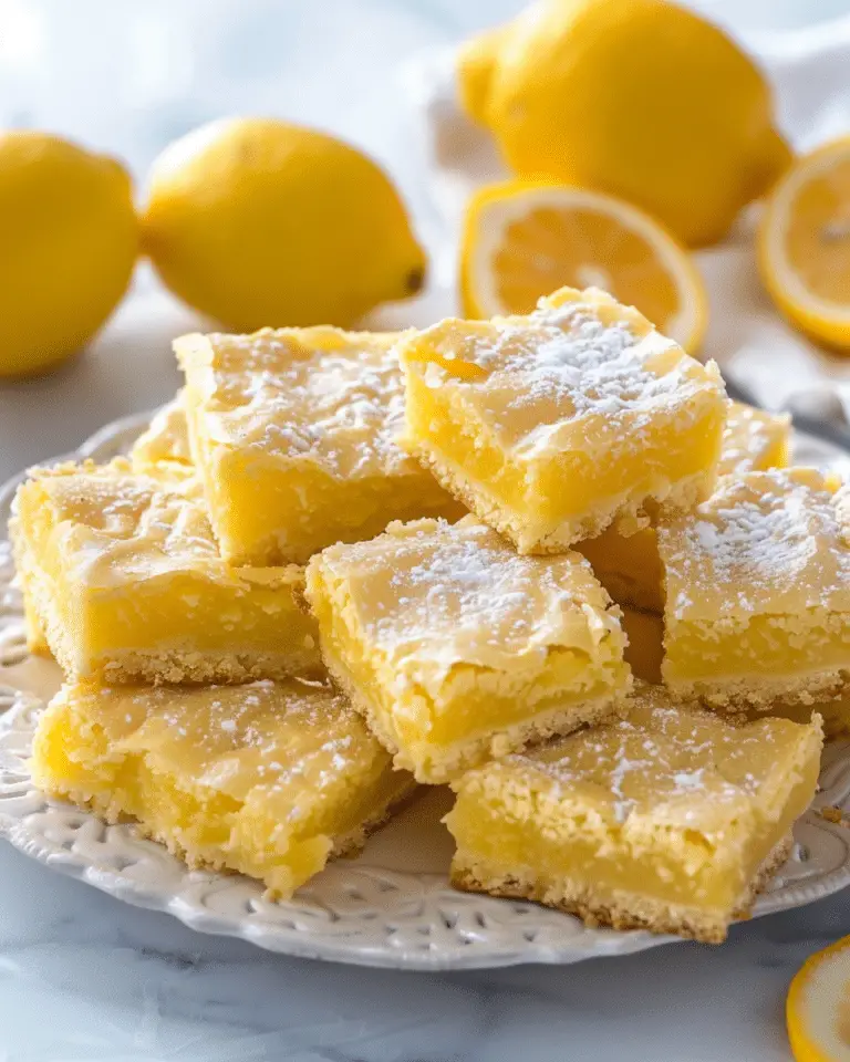 Lemon Brownies – Lemonies