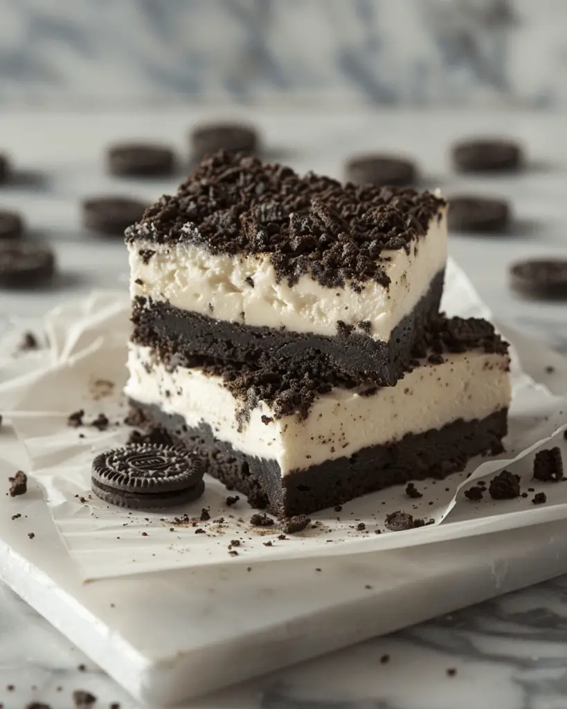 Oreo Cheesecake Bars