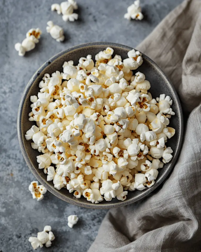 Air Fryer Popcorn