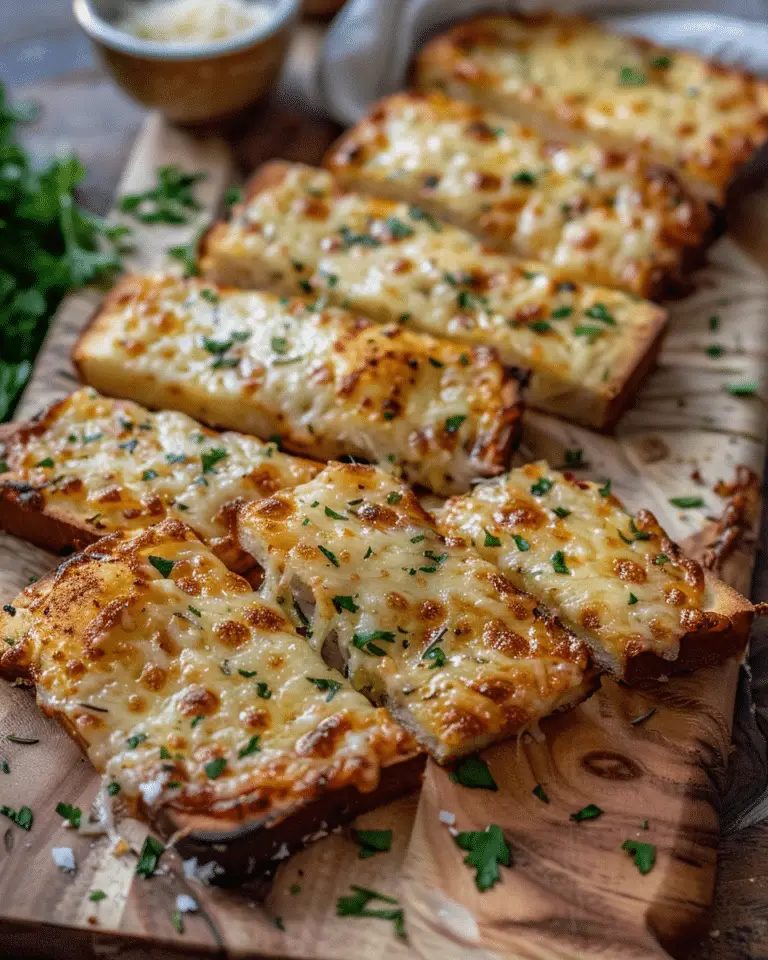 Air Fryer Pizza Garlic Bread
