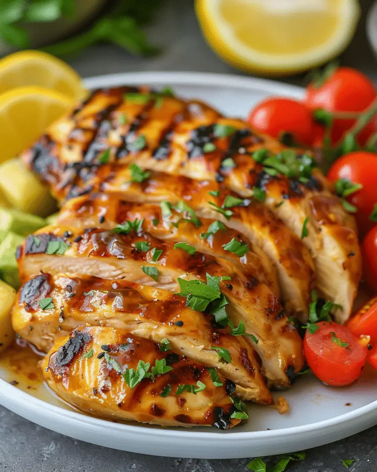 High Protein Hawaiian Chicken Dinner for 2