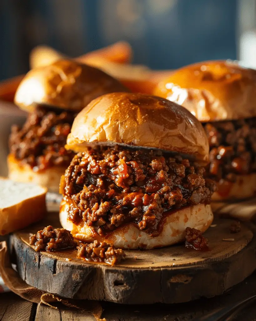 Old Fashioned Homemade Sloppy Joes