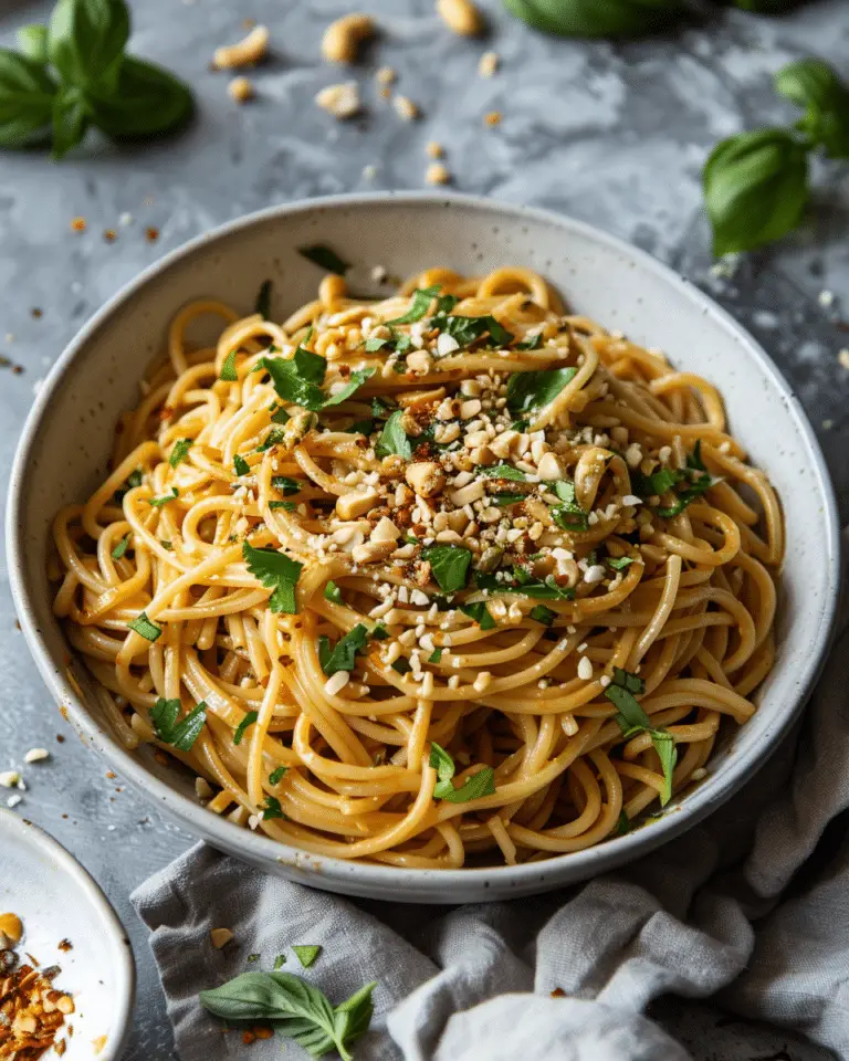 Thai Peanut Noodles