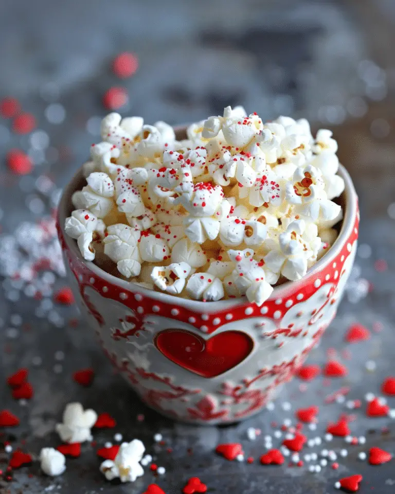 White Chocolate Popcorn