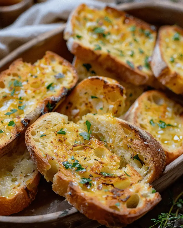 Air Fryer Garlic Bread